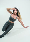Conjunto Alana em Poliamida Canelada Shine