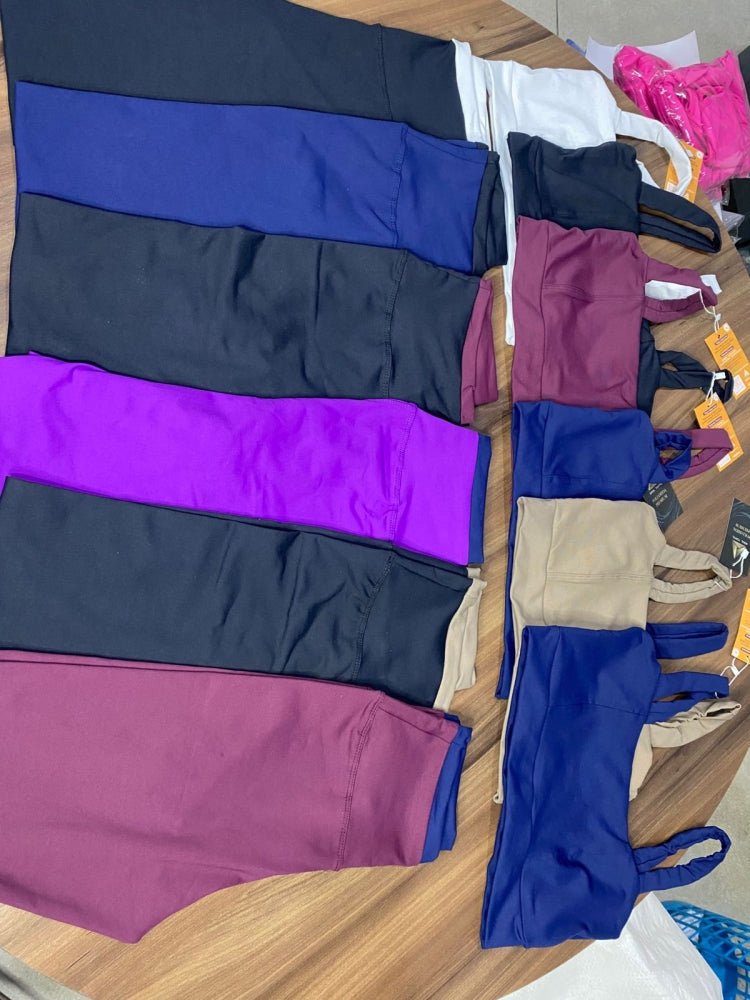 Conjunto Bicolor Clarice em Poliamida