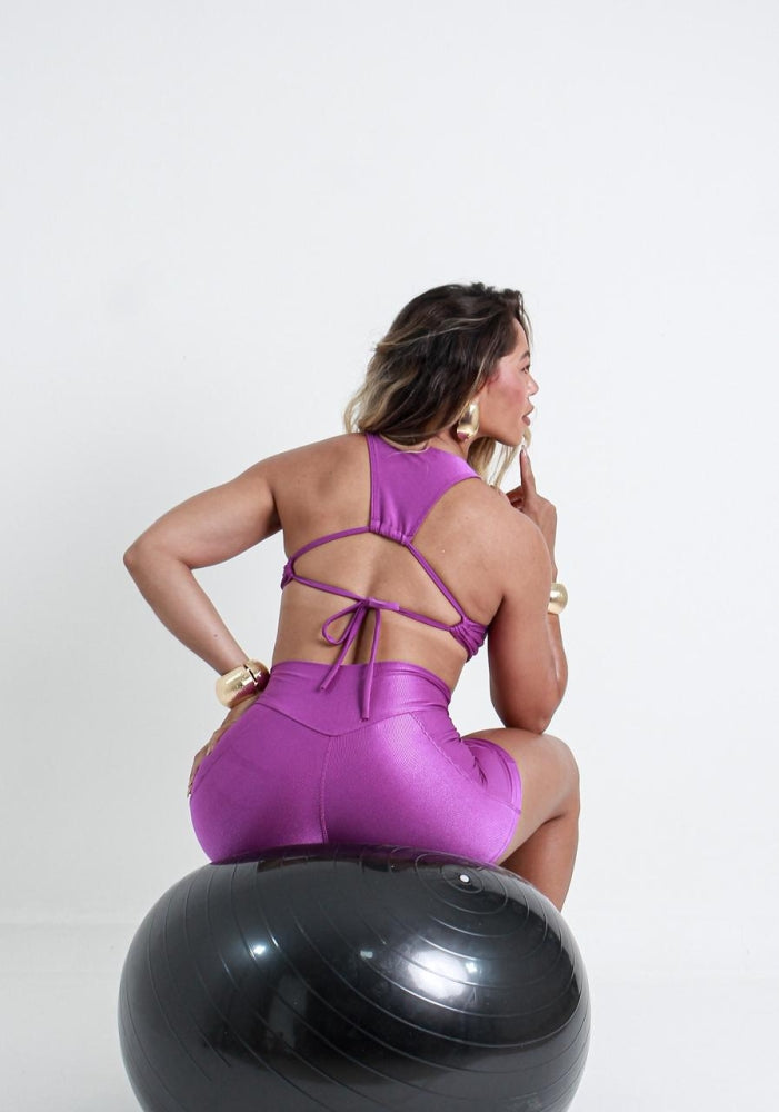 Conjunto Iara em Poliamida Canelada
