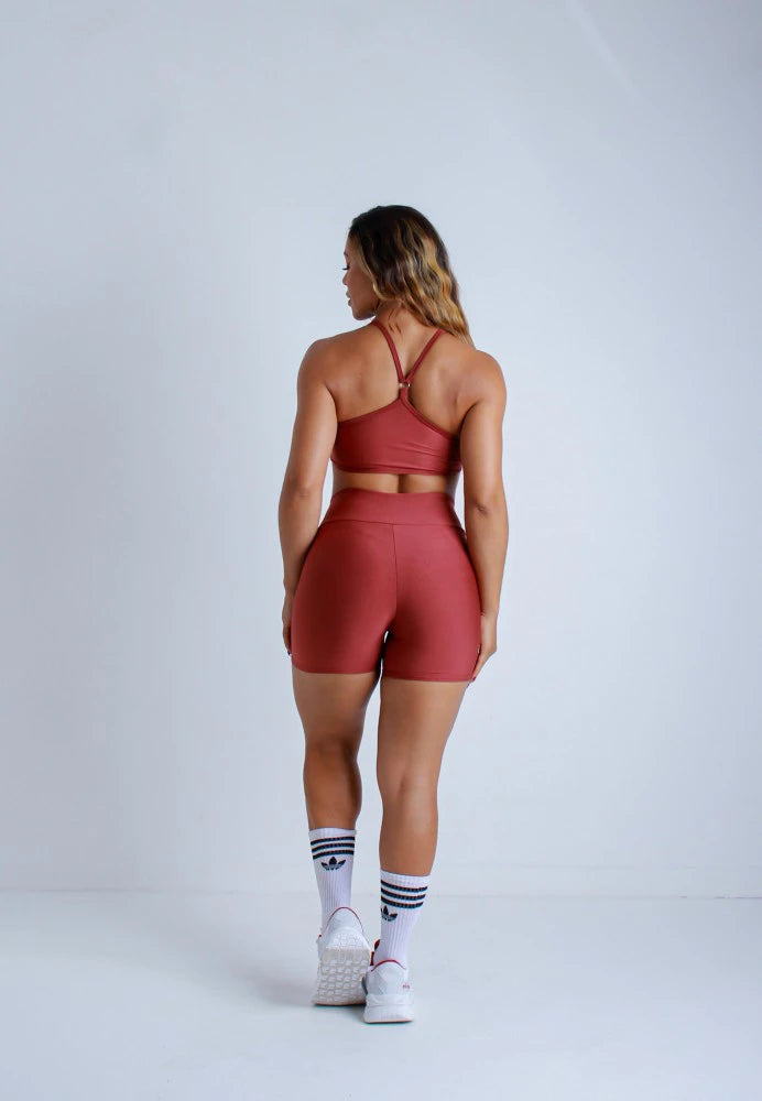 Conjunto Marina em Suplex de Poliéster com Detalhe em Argola