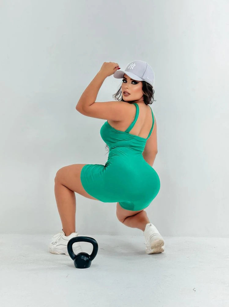 Macacão Letícia em Suplex de Poliéster